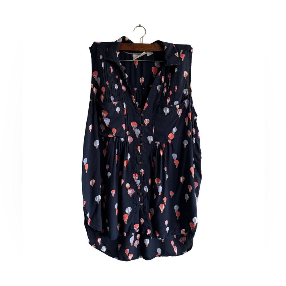 Maeve Anthropology sleeveless Air Balloons print size XL - Picture 1 of 6